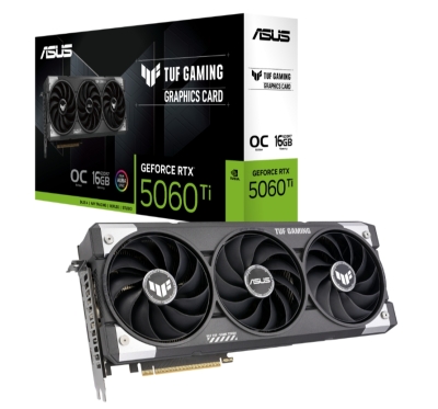 Видео карта Asus TUF Gaming GeForce RTX 5060 Ti 16GB GDDR7 OC