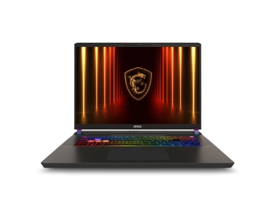 Лаптоп MSI Vector 17 HX AI A2XWJG, NVIDIA GeForce RTX 5090 24GB GDDR7 1824 AI TOPS, Intel Core Ultra 9 275HX (24C/24T up to 5.4 GHz, 36 MB), 17" 16:10 QHD+(2560x1600), 240Hz, 32GB 2x16 Up to DDR5-6400 , 1TB PCIe Gen4x4 SSD, Intel Killer Wi-Fi 7, Windows 1