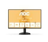 Монитор AOC 27B31H, 27" IPS WLED, 1920x1080@120Hz, 4ms GtG, 1ms MPRT, 300cd m/2, 1500:1, 20M:1 DCR, Adaptive Sync, FlickerFree, Anti Blue Light, Tilt, D-SUB, HDMI
