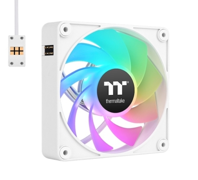Вентилатор Thermaltake CT140 EX Reverse ARGB Sync PC Cooling Fan 3 Pack Magnetic Connect White
