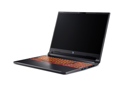 Лаптоп Acer Nitro V16, ANV16-61-R5GE, AMD Ryzen  R7 350 with AI (Up to 5.0GHz, 16MB), 16" WUXGA (1920x1200)IPS, 165Hz, 16GB DDR5 ( 1 slot free), 1024GB NVMe SSD, M.2 (slot free), RTX 4050 6GB GDDR6, MicroSD, FHD Cam&Mic.,WIFI6E+BT, Backlit kbd, No OS, Bla