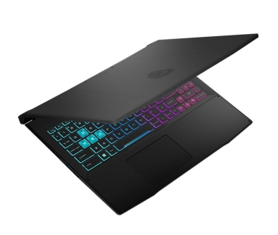 Лаптоп MSI Katana 15 B13VEK, i7-13620H (10C/16T, up to 4.90GHz, 24 MB), GeForce RTX 4050 6GB GDDR6 194 AI TOPS, 15.6" QHD (2560x1440), 165Hz, IPS-Level, 16GB RAM 2x8 (5200)MHz, 512GB PCIe Gen4x4 SSD, WiFi 6E, BT5.3, 4-Zone RGB Kbd, NO OS, 53.5 Whrs, 2.25 