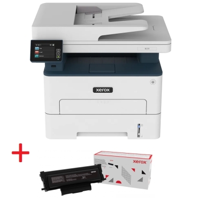 Лазерно многофункционално устройство Xerox B235 A4 mono 4 in 1 MFP 34ppm. Duplex, Network, WiFi + Xerox Standard Toner Cartridge (3K)