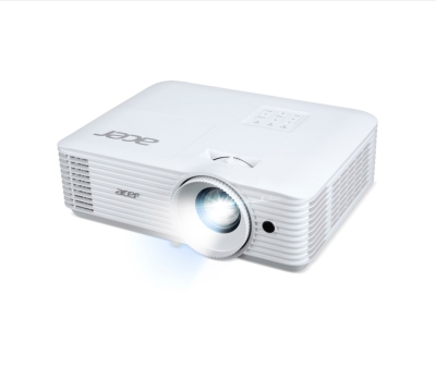 Мултимедиен проектор Acer Projector P1258i, DLP, XGA (1024x768), 4800 ANSI Lumens, 20000:1, 1.3x, 2x HDMI (1.4a), VGA, RCA, Wireless dongle included, Audio in/out (3.5mm), VGA out, DC Out (5V/1A, USB-A), Speaker 10W, Bluelight Shield, 2.8kg, Bag, 3Y, Whit