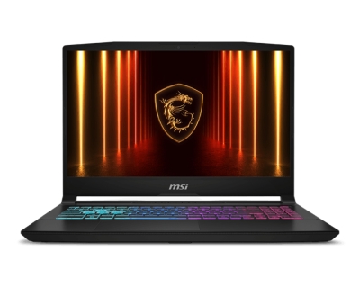 Лаптоп MSI Katana 15 HX B14WEK, i5-14450HX (10C/16T 6P+ 4E, up to 4.8Ghz), NVIDIA GeForce RTX 5050 8GB GDDR7 440 AI TOPS, 15.6" QHD (2560x1440) 165Hz, IPS-Level, 16GB DDR5 2x8 5600MHz, 512GB SSD Gen4x4, Intel WiFi 6E, BT5.3, 4 Zone RGB Kbd, NO OS, 2.4kg