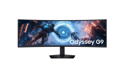 Монитор Samsung LS49FG910, 49" Odyssey G9 GAMING VA Curved OLED, 1000R, 144Hz, Smart. 32:9, 5120 x 1440, Display Port , HDMI,Micro HDMI, USB Hub, Silver