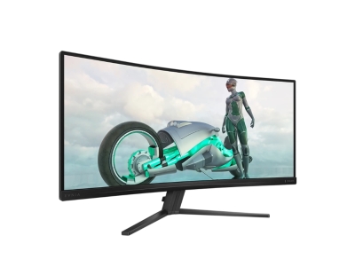Монитор Philips Evnia 34M2C3500L, 34" Curved 1500R VA WLED, 3440x1440@180Hz, 1ms GtG, 0.5ms MPRT, 300cd m/2, 3000:1, Mega Infinity DCR, Adaptive Sync, FlickerFree, Low Blue Light, Tilt, 2xHDMI, DP