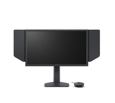 Монитор BenQ ZOWIE XL2546X, 24.5", 240Hz, FHD, 0.5ms(GTG), DyAc+, e-Sports, XL Setting Share, Quick Access Settings, S Switch, Black eQualizer, Color Vibrance, LBL, Shield, 1000:1, 320 cd/m2, HDMI 2.0 x3, DP 1.2, Headph.jack, Pivot, Swivel, Tilt, Height a