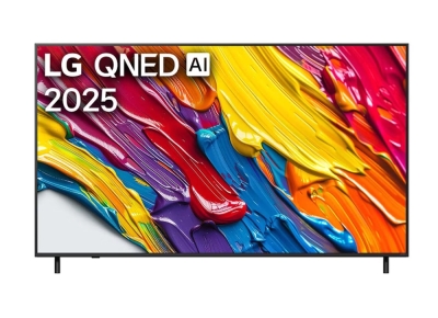 Телевизор LG 75QNED82A3B, 75" 4K QNED HDR Smart TV, 3840x2160, DVB-T2/C/S2, Alpha 7 AI Processor, HDR10 / HLG, webOS 25 ThinQ, VRR / ALLM / HGiG, 4K Upscaling, WiFi 5, Voice Controll, Bluetooth 5.1, AirPlay 2, LAN, CI, HDMI, SPDIF, Google Cast, 2 pole Sta