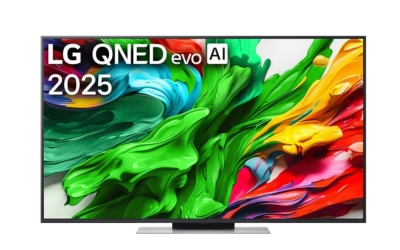Телевизор LG 55QNED87A3B, 55" 4K QNED MiniLED  HDR Smart TV, 100Hz, 3840x2160, DVB-T2/C/S2, 8 AI Processor 4K, HDR 10, webOS 25 ThinQ,  FreeSync, VRR 120Hz, Multi View, 4K Upscaling, Wi-Fi 6, Voice Controll, Bluetooth 5.3, AirPlay 2, CI, HDMI eARC, SPDIF,