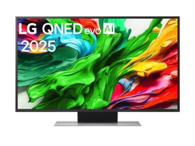 Телевизор LG 43QNED87A3DC, 43" 4K QNED HDR Smart TV, 3840x2160, 60Hz Native, DVB-T2/C/S2, Alpha 7 AI Processor, HDR 10 PRO, webOS 25 ThinQ, 4K Upscaling, WiFi 5, Dolby Vision, Bluetooth 5.1, AirPlay 2, LAN, CI, HDMI, SPDIF, Local Dimming, Stand