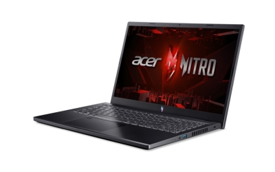 Лаптоп Acer Nitro V15, ANV15-51-55LV, Intel Core i5-13420H (up to 4.60 GHz, 12MB), 15.6" FHD IPS SlimBezel 144Hz, 16GB DDR5, 512GB PCIe NVMe SSD, GeForce RTX 3050 6GB GDDR6, INTEL 2X2 AX+BT, HD Cam, FP, KB Backlight, Linux, Black