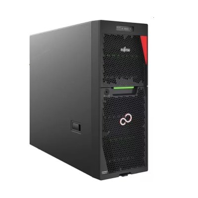 Сървър Fujitsu PRIMERGY TX1330 M6, F, Red. PSU,  Basic 2.5" kit (8x), iRMC advanced pack, 2x Modular PSU 500W titanium hp, Region-kit Europe, No powercord as order option, 32GB (1x32GB) 2Rx8 DDR5-4800 U ECC, Intel Xeon 6369P 8C/16T 3.3GHz,  ERP Lot 9,  TP