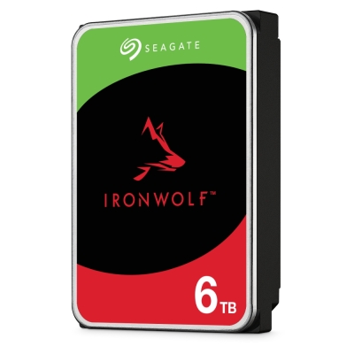 Твърд диск Seagate IronWolf 6TB ( 3.5", 256MB, 5400 RPM, SATA 6Gb/s )