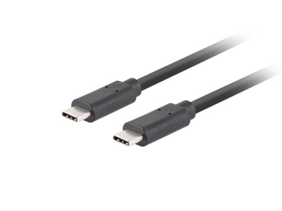 Кабел Lanberg USB-C M/M 3.1 GEN 2 CABLE 1.8M 10GB/S PD100W Black
