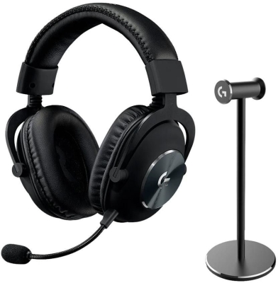 Слушалки Logitech G PRO X 2 LIGHTSPEED Wireless Gaming Headset - BLACK - EMEA28-935 + Stand