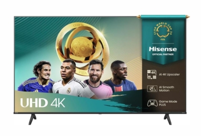 Телевизор Hisense 50" A6Q, 4K Ultra HD 3840x2160, DLED, DFA, Precision Colour, HDR 10+, HLG, Dolby Vision,Light sensor, Smart TV, WiFi, BT, AnyView Cast, Gaming Mode, 1xHDMI2 eArc, 3xHDMI, 2xUSB, LAN, CI+, DVB-T2/C/S2, Black