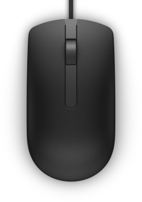 Мишка Dell MS116 Optical Mouse Black