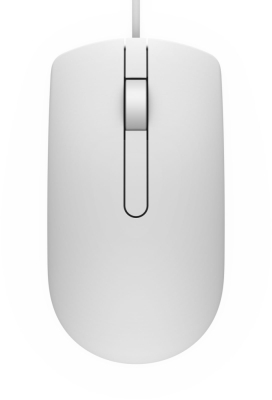 Мишка Dell MS116 Optical Mouse White