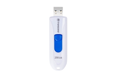 Памет Transcend 256GB, USB3.1, Pen Drive, Capless, White