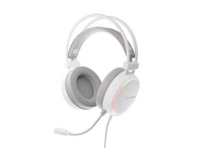 Слушалки Genesis Headset Neon 613 G2 With Microphone RGB Illumination White