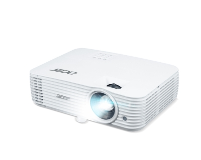 Мултимедиен проектор Acer Projector H6815GTV, DLP, 4K UHD (3840x2160), 4000 ANSI Lm, 50 000:1, 1.1x, 2xHDMI, USB Type A, RS232, PC Audio, DC Out 5V/1.5A, Google TV dongle included, Lamp life up to 20 000h, 3W Speaker, Bag, 2.88Kg, White+Logitech Wireless 