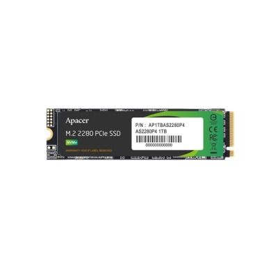 Твърд диск Apacer AS2280P4 M.2 PCIe 1TB, Standard (Single)