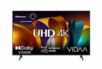 Телевизор Hisense 55" A6N, 4K Ultra HD 3840x2160, DLED, DFA, Precision Colour, HDR 10+, HLG, Dolby Vision, DTS Virtual X, Smart TV, WiFi, Light Sensor, 1xHDMI2 eArc, 2xHDMI, 2xUSB, LAN, CI+, DVB-T2/C/S2, Black