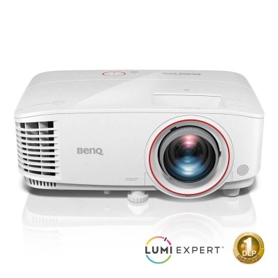 Мултимедиен проектор BenQ TH671ST Short Throw, DLP, 1080p, 3000 ANSI Lumens, 10 000:1, VGA, HDMI, USB, Speaker, 3D Ready