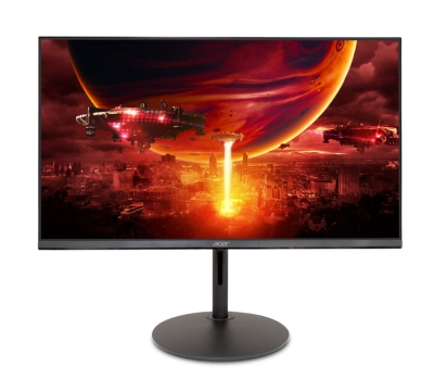 Монитор Acer Nitro XF240YX1biiph, 23.8'' FHD (1920x1080) IPS, ZeroFrame, 200Hz, 1ms (VRB), HDR10, FreeSync Premium, 250nits, 2xHDMI, DP, VisionCare, Energy Class E, Black, 2Y