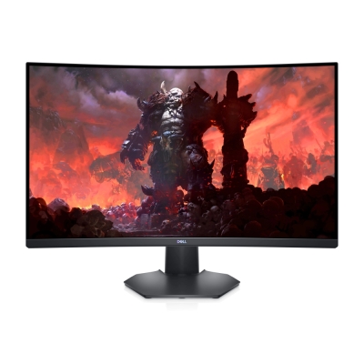 Монитор Dell S3222DGM, 31.5" Curved Gaming LED Anti-Glare, VA, 1ms (MPRT), 3000:1, 350 cd/m2, QHD 2560x1440, 165Hz, 99% sRGB, AMD FreeSync, HDMI, DP, Downlight, Height Adjustable, Tilt, Black