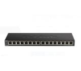 Комутатор D-Link 16-Port 10/100/1000Mbps Unmanaged Gigabit Ethernet Switch