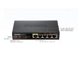 Комутатор D-Link 5-Port Fast Ethernet PoE Desktop Switch