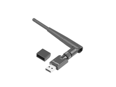 Адаптер Lanberg USB adapter wireless network card nc-0150-we n150 1x external antenna