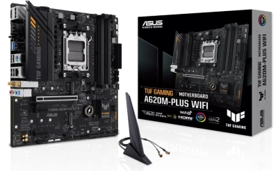 Дънна платка Asus TUF Gaming A620M Plus Wi-Fi