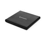 Оптично устройство Verbatim Mobile DVD ReWriter USB 2.0 Black (Light Version)