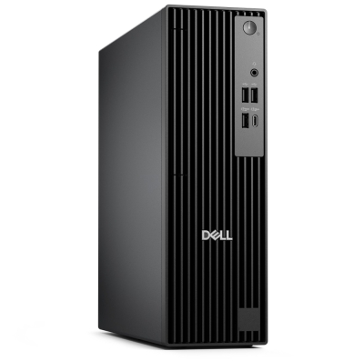 Настолен компютър Dell Pro Slim QCS1250, Intel Core Ultra 5 235 (13 TOPS NPU, 14 cores, up to 5.0GHz), 16GB: 1 x 16GB, DDR5, up to 5600 MT/s, 512GB SSD, Integrated Graphics, Wi-Fi 6E, Bulgarian Keyboard&Mouse, 180W, Ubuntu, 3Y PS