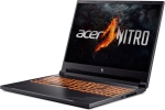 Лаптоп Acer Nitro 16, ANV16-71-76BW, Intel Core i7-14650HX (up to 5.2GHz, 30MB), 16" FHD IPS up to 165Hz SlimBezel, 16GB DDR5 (1 slot free), 512GB PCIe NVMe SSD, GeForce RTX 4050 6GB GDDR6, Wi-Fi 6 AX201+BT5.1, Killer E2650, HD Cam, KB Backlight, No OS, B
