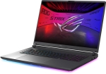 Лаптоп Asus Strix G18 G815LW-S9035W, INTEL ARL HX Ultra 9, 18.0  WQXGA 2560X1600 16:10 Bend+500nits,AG, 240 Hz,DDR5 32GB ( 16GB DDR5-5600 SO-DIMM *2 ) ,2TB G4, RTX5080  16GB,Wi-Fi 7 ,Backlit Chiclet Keyboard 4-Zone RGB, Windows 11,Eclipse Gray, Backpack