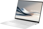 Лаптоп Asus S Zenbook UM5606WA-RJ126X AMD Ryzen AI 9 HX 370 Processor 2.0GHz (36MB Cache, up to 5.1GHz, 12 cores, 24 Threads), OLED 16" (WQ+) 2880X1800 16:10, 32GB  LPDDR5X  (ON BD), 2TB SSD,AMD Radeon Graphics,Windows 11, White