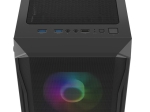 Кутия за компютър Fury PC Case Shobo SH4F RGB Midi Tower, Window, Black