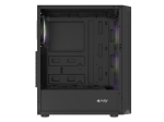 Кутия за компютър Fury PC Case Shobo SH4F RGB Midi Tower, Window, Black