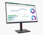 Монитор Lenovo ThinkVision T32h-30 31.5" IPS, WLED, 16:9, 2560x1440, 4ms, 1000:1, 60Hz, 350 cd/m2, USB-C, HDMI, DP, RJ45, Tilt, Swivel, Pivot, Height Adjust Stand