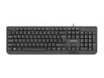 Клавиатура Natec Keyboard Trout US Layout Slim, Black
