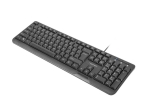 Клавиатура Natec Keyboard Trout US Layout Slim, Black