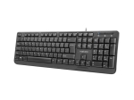 Клавиатура Natec Keyboard Trout US Layout Slim, Black