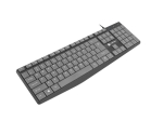 Клавиатура Natec keyboard Nautilus SLIM Black-Grey US layout