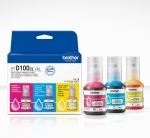 Консуматив Brother BTD100CLVAL Brother Coloured Multipack Ink Bottles