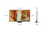 Телевизор Samsung 55" Neo QLED 55QN70F, Ultra HD 4K, Mini LED Smart HDR 100Hz (Up to 144Hz) Model 2025