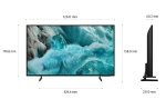 Телевизор Samsung QLED 55Q7F, 138 cm, Smart, 4K Ultra HD, 50Hz Model 2025